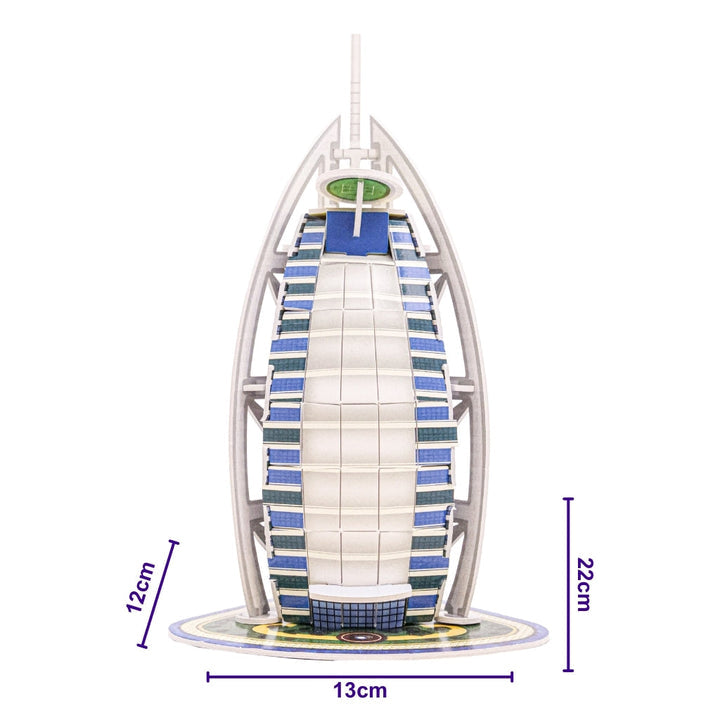 Puzzlme Global Gems - Burj Al Arab Mini - Laadlee