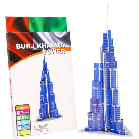 Puzzlme Global Gems - Burj Khalifa - Laadlee