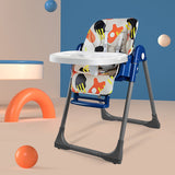Lovely Baby Graffiti High Chair - Blue