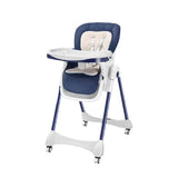 Lovely Baby Lux High Chair - Navy Blue