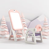 Lovely Baby Bear Drawing Board and Chair Set - Pink