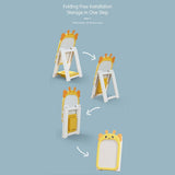 Lovely Baby Drawing Board & Chair - Yellow