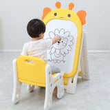 Lovely Baby Drawing Board & Chair - Yellow