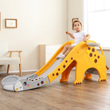 Lovely Baby Giraffe Slide  - Yellow