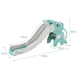 Lovely Baby Dinosaur Slide  - Teal