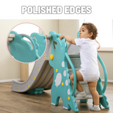 Lovely Baby Dinosaur Slide  - Teal