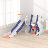 Lovely Baby Slide & Swing Set w/ Basketball Hoop