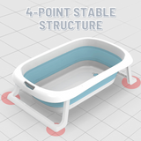 Lovely Baby Foldable Bathtub - Pink