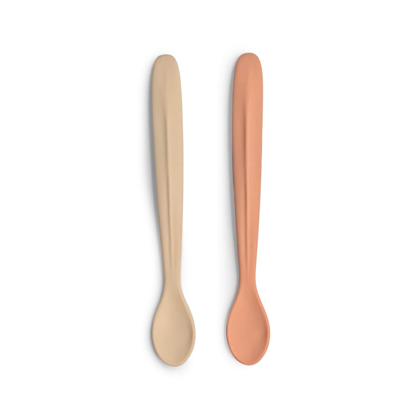 Citron Silicone Feeding Spoon Long Set of 2 - Ballerina