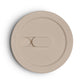 Citron Silicone Cup Cover Lid - Beige