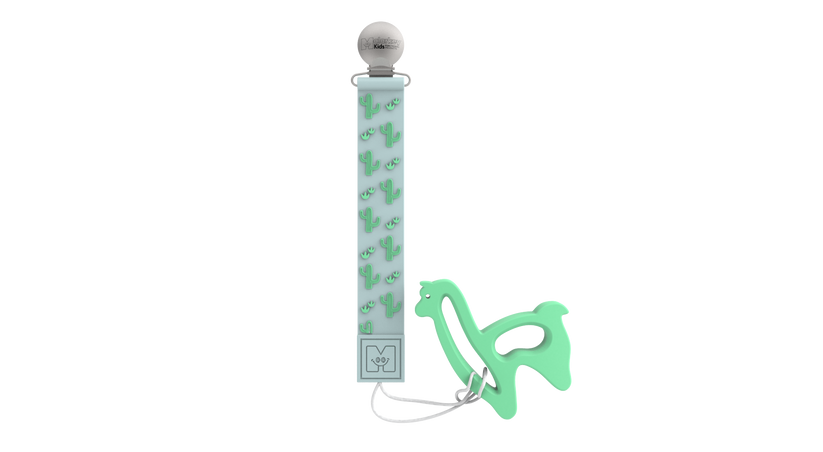 Malarkey Kids Teether Tether And Teether - Cactus And Lama - Laadlee