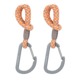 Lassig Stroller Hooks Cord 2pcs - Beige / Orange / Lavender
