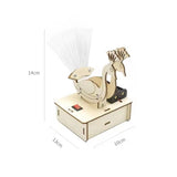 Stem Peacock Opening Screen Stem Toy - Beige