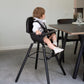 Childhome Evolu 2 Chair 2-in-1 With Bumper - Black Black