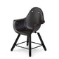 Childhome Evolu 2 Chair 2-in-1 With Bumper - Black Black