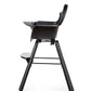 Childhome Evolu 2 Chair 2-in-1 With Bumper - Black Black