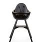 Childhome Evolu 2 Chair 2-in-1 With Bumper - Black Black