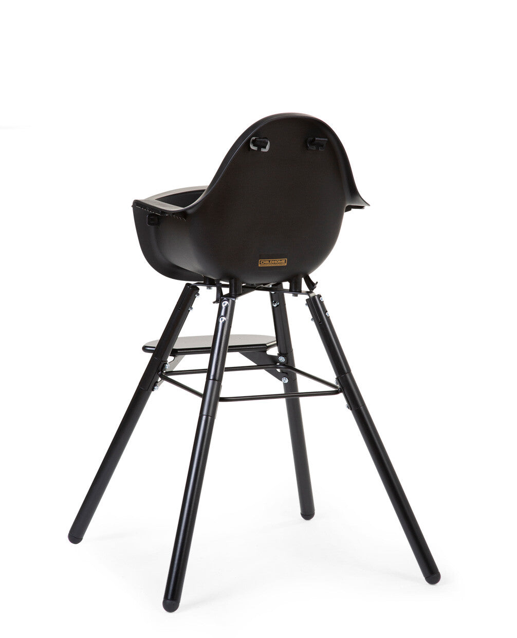 Childhome Evolu 2 Chair 2-in-1 With Bumper - Black Black