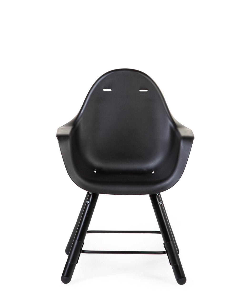 Childhome Evolu 2 Chair 2-in-1 With Bumper - Black Black