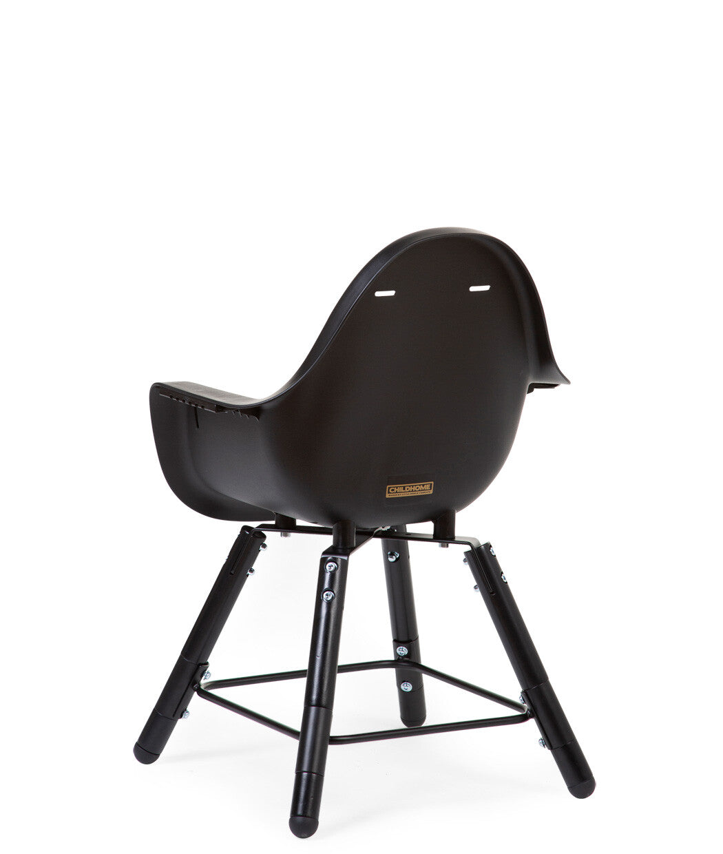 Childhome Evolu 2 Chair 2-in-1 With Bumper - Black Black