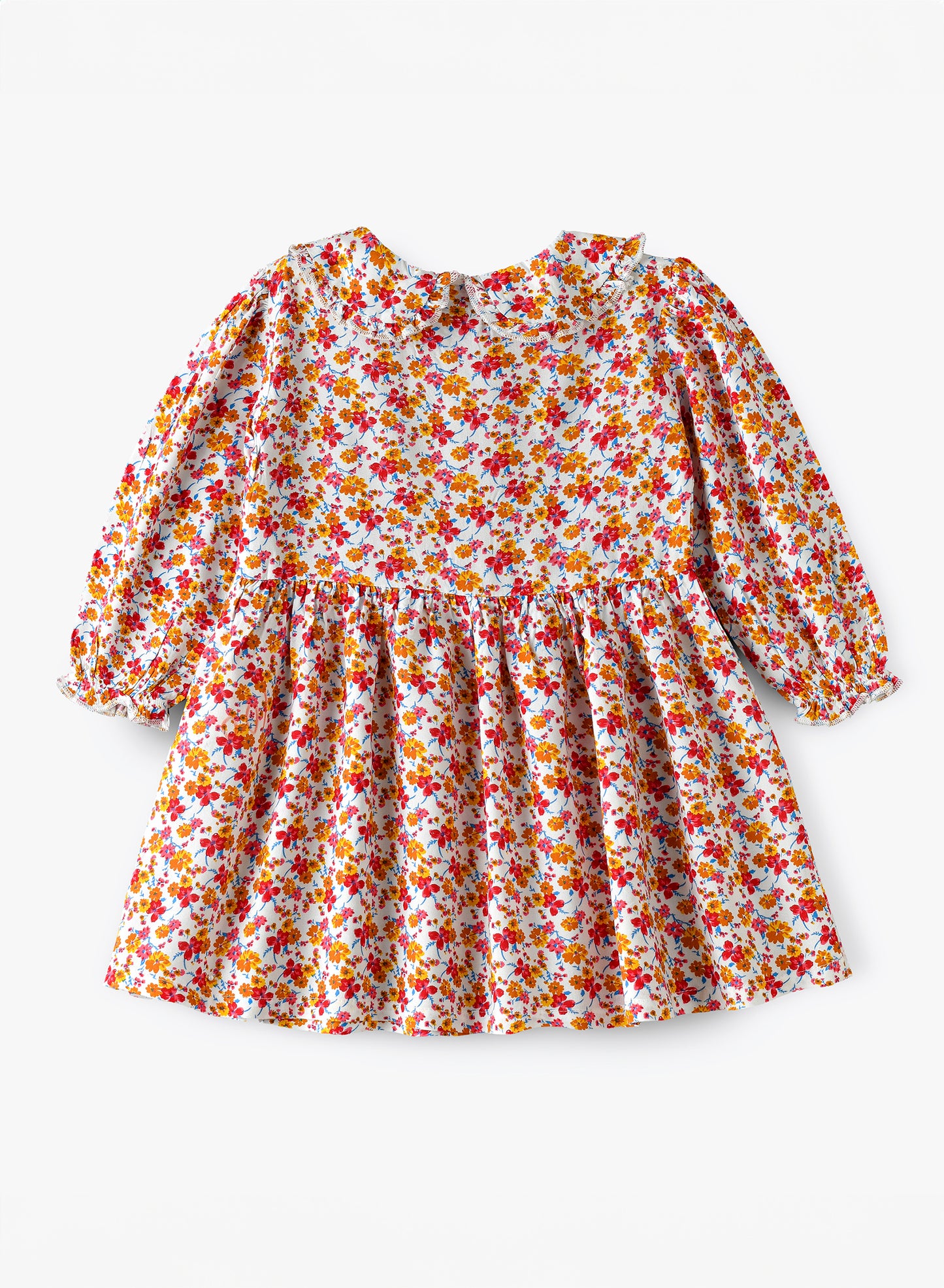 Jelliene Twirling Through Summer: Girls Floral Sundress