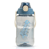 Nova Kids Stainless Steel 3 Compartment Bento Lunch Box With Water Bottle, Spoon & Fork Set - Blue