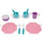 Polesie Cookware Set For Two With Tray - 19Pcs - Laadlee