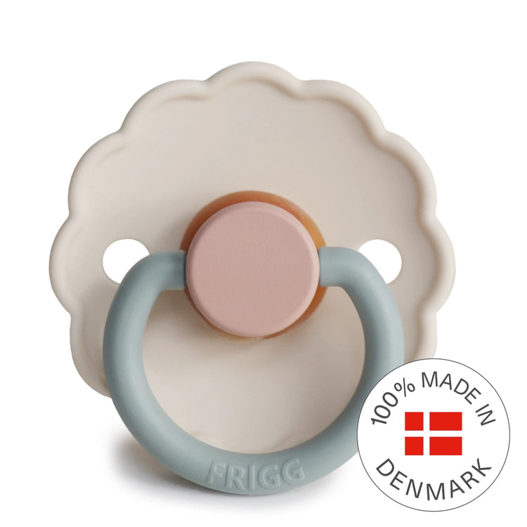 Frigg Daisy Latex Baby Pacifier 0-6M, 1Pack, Cotton Candy - Size 1 - Laadlee