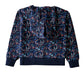 Jam Boys Animal Print Hoodie -  Navy Blue