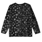 Jam Boys Long Sleeve Graphic T-Shirt -Black