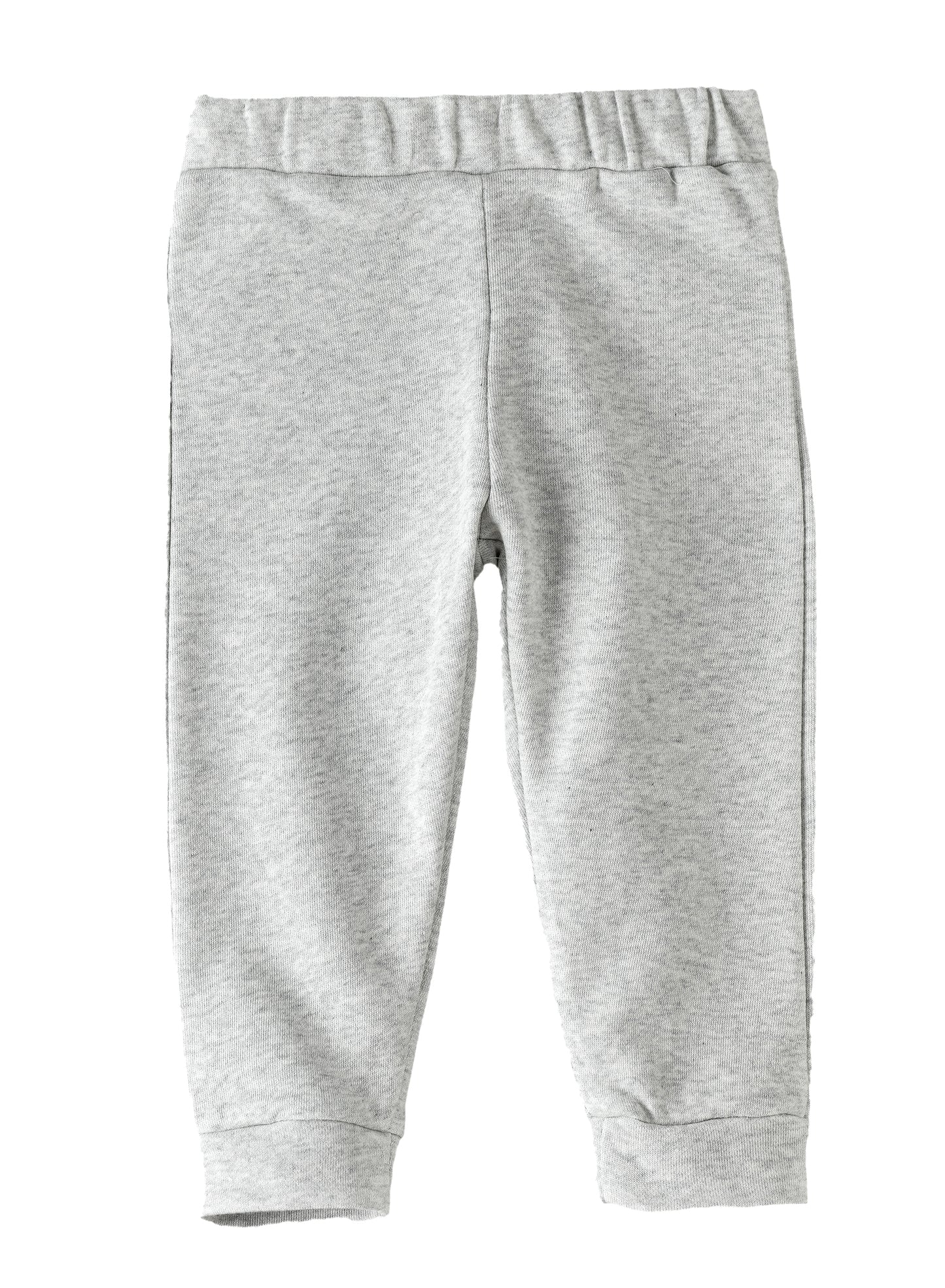 Jam Boys Solid Grey Elastic Waist Joggers