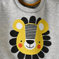 Jam Boys Lion Face Print Long-Sleeve Sweatshirt