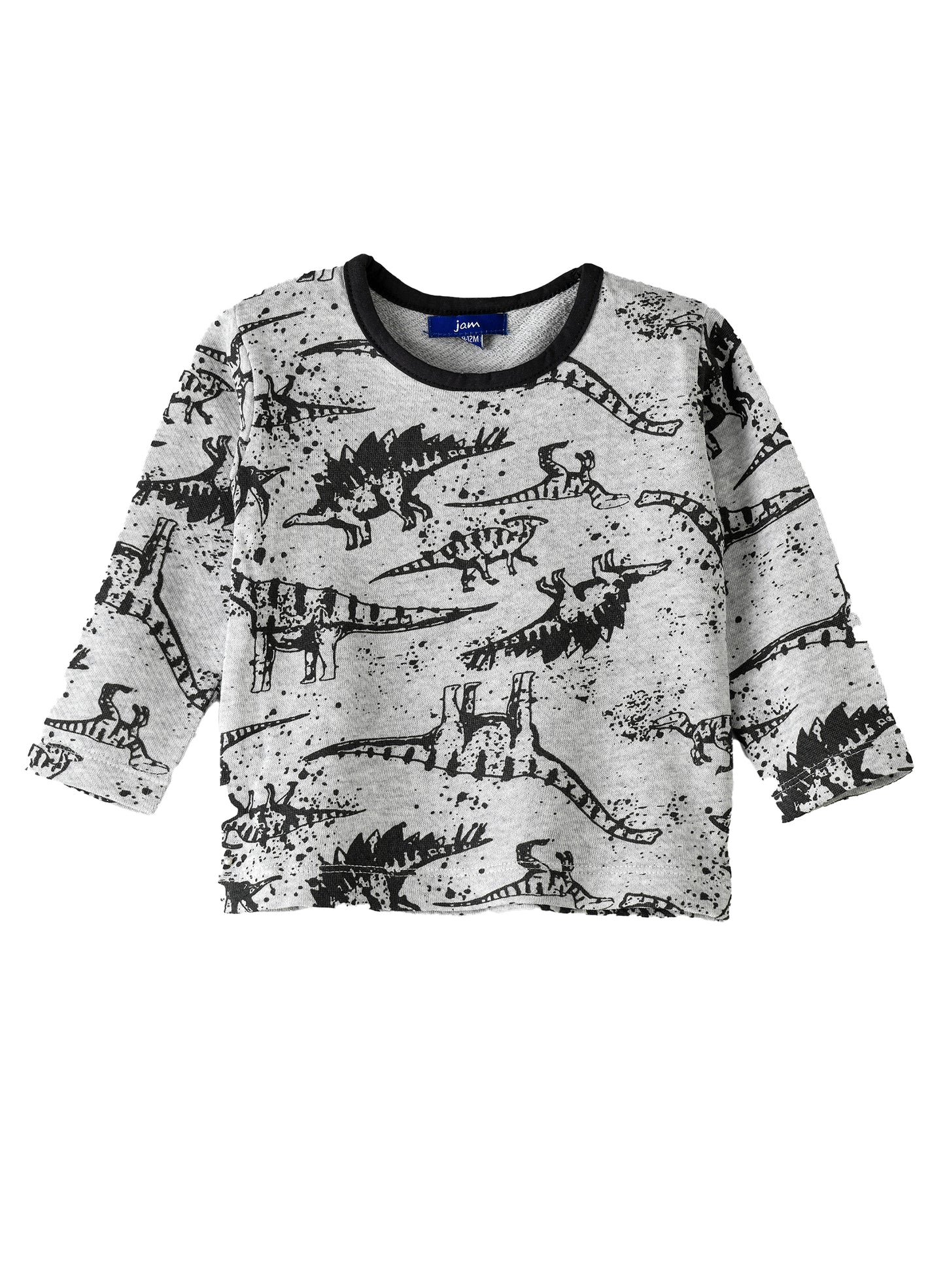 Jam Boys Dino Sweatshirt - Grey