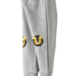 Jam Boys Joggers with Lion Patches - Grey