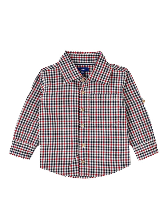 Jam Boys Multicolor Gingham Checkered Shirt