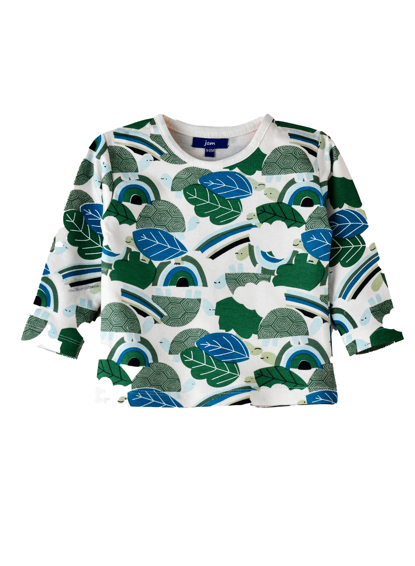 Jam Boys Nature Print Long Sleeve Sweatshirt