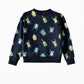 Jam Boys Bug Print Crew Neck Sweatshirt