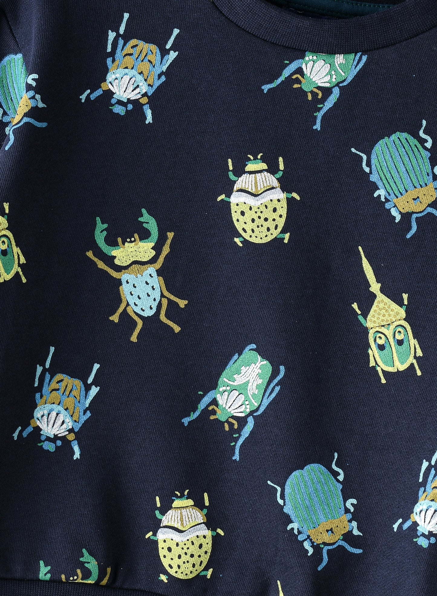 Jam Boys Bug Print Crew Neck Sweatshirt