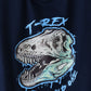 Jam Boys T-Rex Long Sleeve T-Shirt - Navy Blue