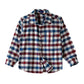 Jam Boys Burgundy, Blue, and White Checkered Shirt