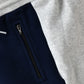 Jam Boys Navy and Grey Color Block Jogger Pants