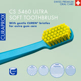 Curaprox CS 5460 Ultra Soft Toothbrush - Yellow/Blue (Age 12+Y)