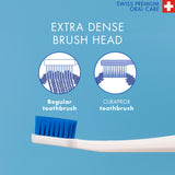 Curaprox CS 5460 Ultra Soft Toothbrush - Dark Blue/Yellow (Age 12+Y)