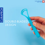 Curaprox Double Bladed Tongue Cleaner And Scraper