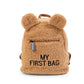 Childhome Kids My First Bag 9 Inch - Teddy Beige