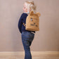 Childhome Kids My First Bag 9 Inch - Teddy Beige