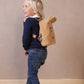 Childhome Kids My First Bag 9 Inch - Teddy Beige