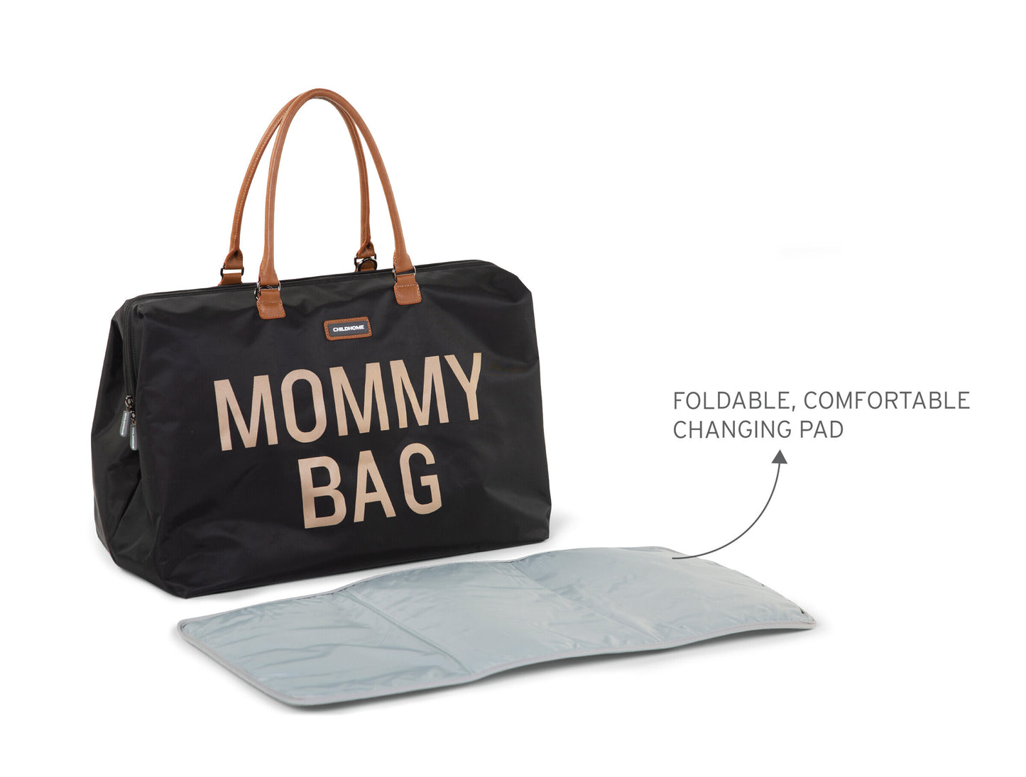 Childhome Mommy Diaper Bag  - Black Gold