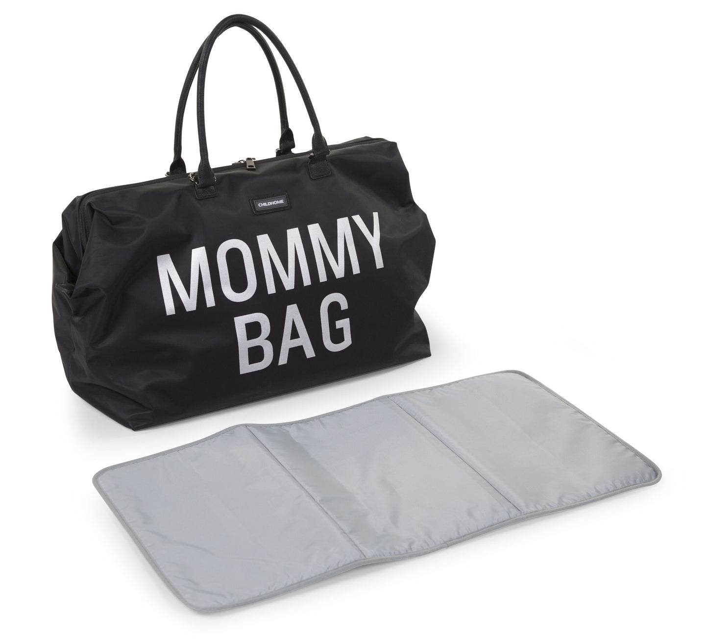 Childhome Mommy Diaper Bag - Grey Off White