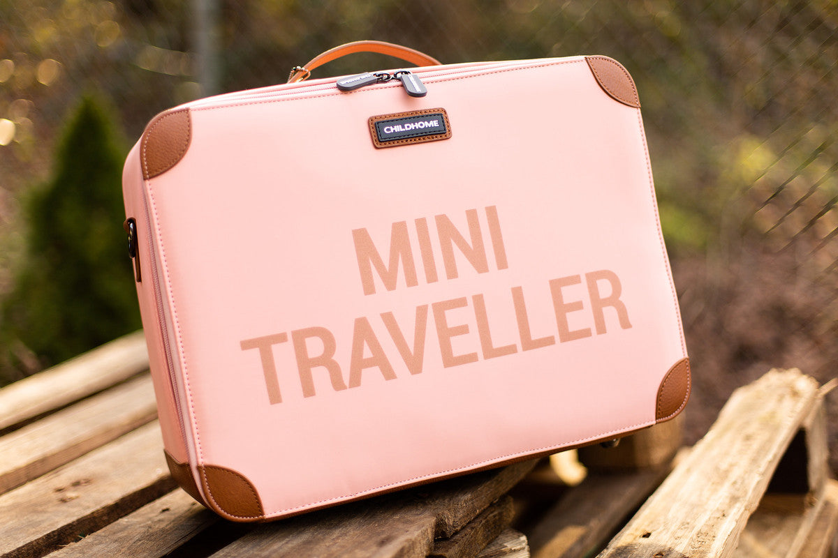 Childhome Mini Traveller Kids Suitcase - Pink Copper